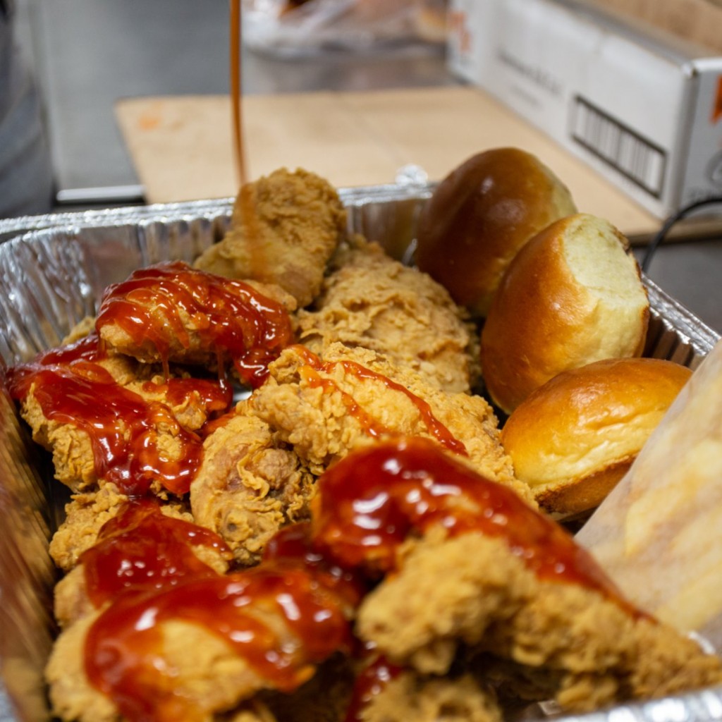 Plated dishes and handheld favorites from vendors